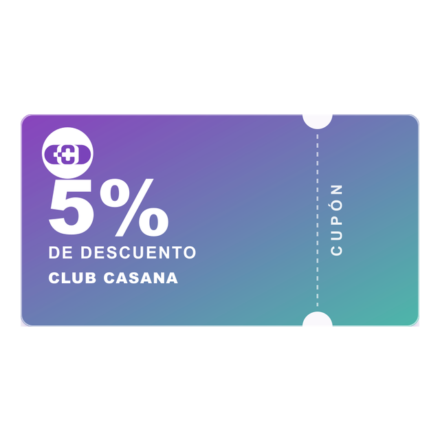 Cupón 5% de descuento