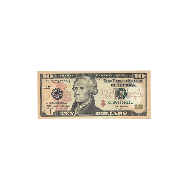 Canje por $10