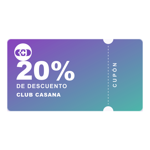 Cupón 20% de descuento